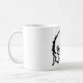 愛らしいウィニー・ザ・プー・エイオール・スケッチ・コーヒー・マグ コーヒーマグカップ (左)