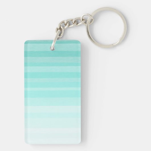 愛らしいウィンキング絵文字顔 – 常に幸せになる キーホルダー (裏面)