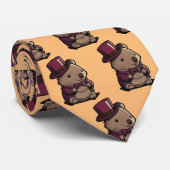 愛らしいウォンバット ネクタイ (ロール)