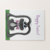 愛らしいウサギ ジグソーパズル (横)