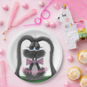 愛らしいウサギ ペーパープレート (パーティー)