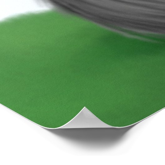 愛らしいウサギ ポスター (角)