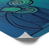 愛らしいウサギ ポスター (角)