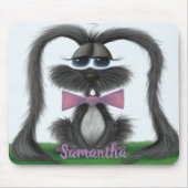 愛らしいウサギ マウスパッド (正面)