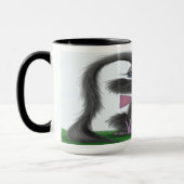 愛らしいウサギ マグカップ (左)