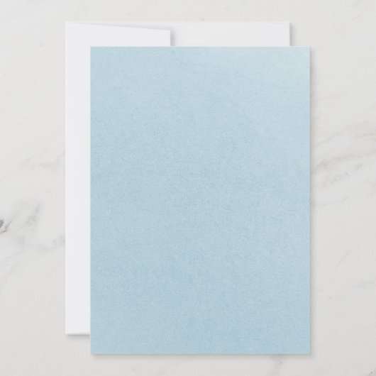 愛らしいウッドランドフローラ緑の赤ちゃんシャワー 招待状 (裏面)