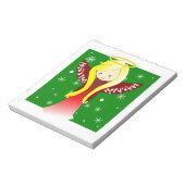 愛らしいエンジェルメモ帳 ノートパッド (回転)