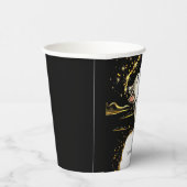 愛らしいオオカミ誕生日 紙コップ (右)