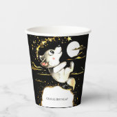 愛らしいオオカミ誕生日 紙コップ (正面)