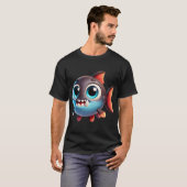 愛らしいオニイトヒキアジ Tシャツ (正面フル)