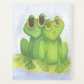 愛らしいカエル好き プランナー手帳 (裏面)