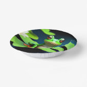 愛らしいカエル誕生日 ペーパーボウル (傾斜あり)