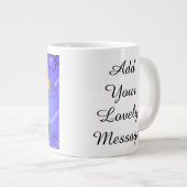 「愛らしいカスタマイズ犬のマグで愛犬家!」 ジャンボコーヒーマグカップ (正面右)