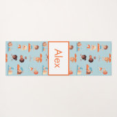 愛らしいカスタムの子どもたちがヨガマットをやる ヨガマット (裏面(横))