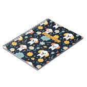 愛らしいカスタム子犬 ノートブック (左側)