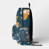 愛らしいカスタム子犬 プリントバックパック (右)