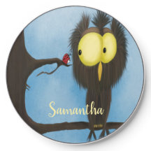 愛らしいカラフルフクロウ・オリバー