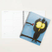 愛らしいカラフルフクロウ・オリバー プランナー手帳 (ディスプレー)