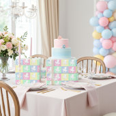 愛らしいカラフルベビーおしゃれなパターンアートワーク ラッピングペーパー