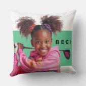 愛らしいカラフル装飾用クッション クッション (裏面)