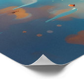 愛らしいカワウソ ポスター (角)