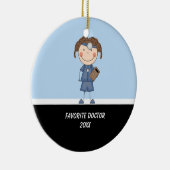 愛らしいガールドクターオーナメント セラミックオーナメント (右)