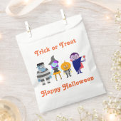 愛らしいキッズハロウィーンの衣装パーティー フェイバーバッグ (クリップ留めされた状態)
