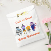 愛らしいキッズハロウィーンの衣装パーティー フェイバーバッグ (封をした状態)