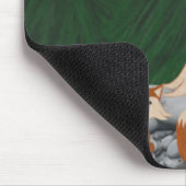 愛らしいキツネファミリー マウスパッド (コーナー)