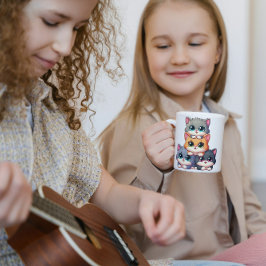 愛らしいキャットタワー コーヒーマグカップ