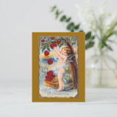 愛らしいキューピッドバレンタイン – ヴィンテージ! シーズンポストカード (スタンド正面)