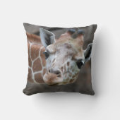 愛らしいキリンの枕 クッション (正面)