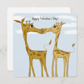 愛らしいキリン好き シーズンカード (正面/裏面)