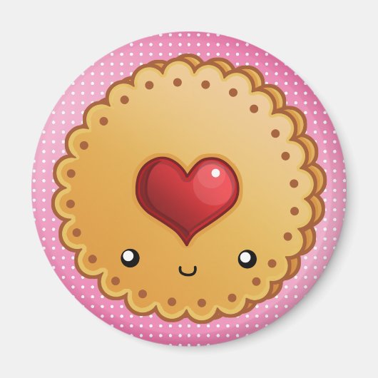 愛らしいクッキー マグネット (正面)