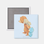 愛らしいクマの友達3人 マグネット