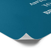 愛らしいクマプリント、バリューポスター紙(マット) ポスター (角)