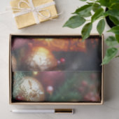 愛らしいクリスマスの子犬のクラフトデコップページ 薄葉紙 (ギフト)