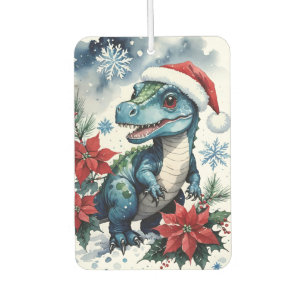愛らしいクリスマスサンタTレックスサンタ カーエアーフレッシュナー