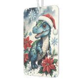 愛らしいクリスマスサンタTレックスサンタ カーエアーフレッシュナー (左)