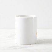 愛らしいクリスマスドッグマグ コーヒーマグカップ (中央)