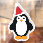 愛らしいクリスマスペンギン ウィンドウサイン (シート2)