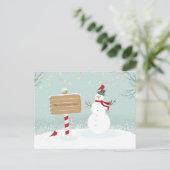 愛らしいクリスマスポストカード シーズンポストカード (スタンド正面)