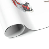 愛らしいクリスマス子猫ラッピング紙 ラッピングペーパー (ロールコーナー)