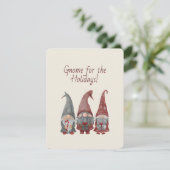 愛らしいクリスマス格言とホリデー応援カード シーズンカード (スタンド正面)