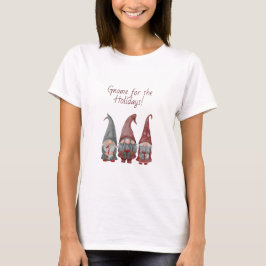 愛らしいクリスマス格言と休日応援 Tシャツ