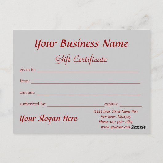 愛らしいクリスマス猫の贈り物証 ポストカード (裏面)