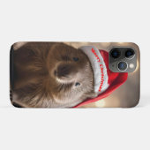 愛らしいクリスマス・ウォンバット Case-Mate iPhoneケース (裏面(横))