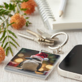 愛らしいクリスマス・クーカブラ キーホルダー (正面右)