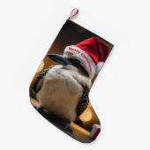 愛らしいクリスマス・クーカブラ スモールクリスマスストッキング (正面 (吊り時))