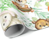 愛らしいクリッターラッピング紙 ラッピングペーパー (ロールコーナー)